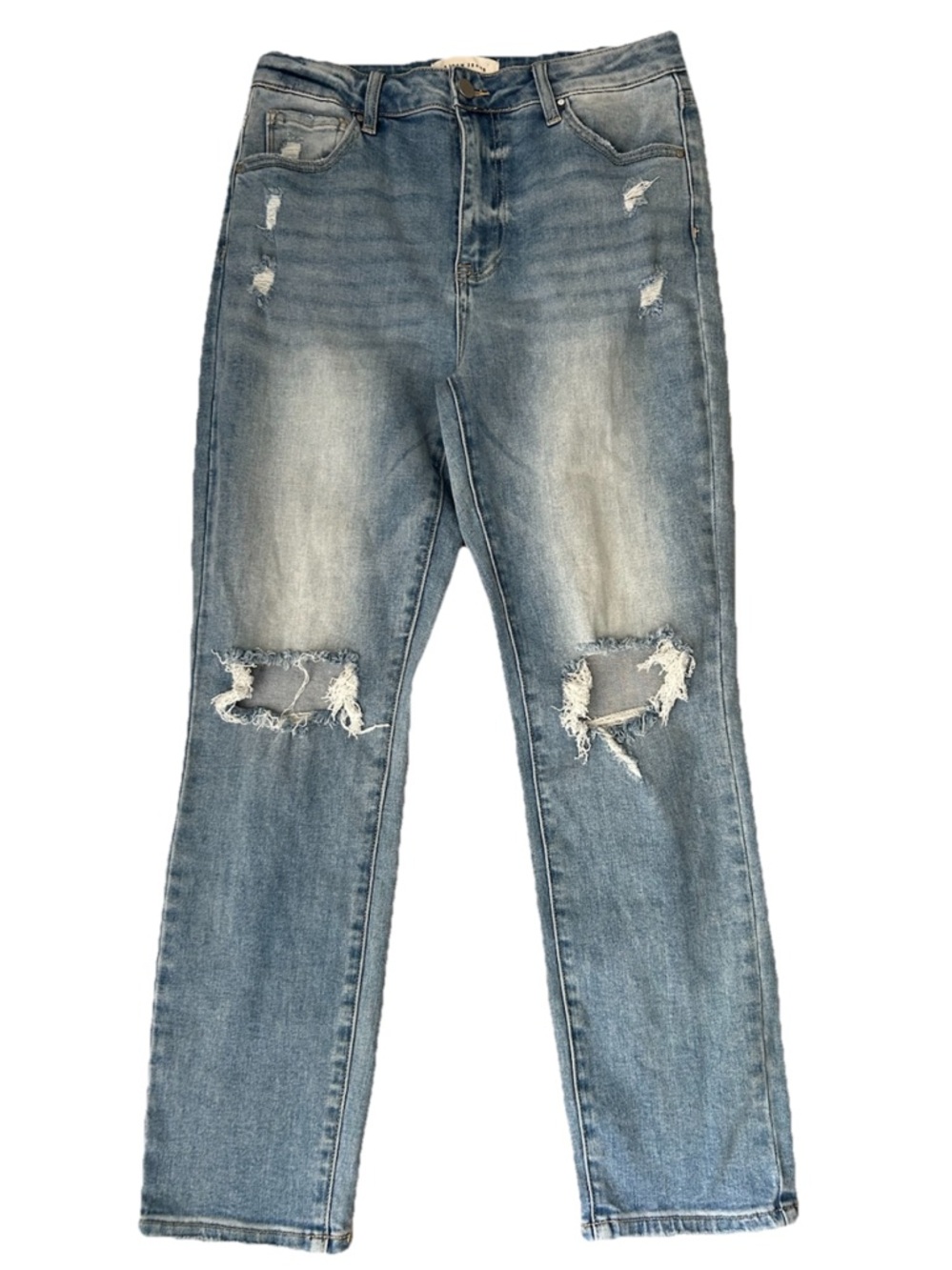 Risen Los Angeles Distressed High Rise Jeans Women’s Size 13/31